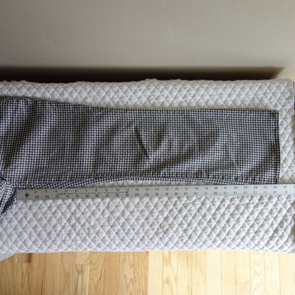 MADEWELL Mid-Rise Kick Out Stretch Houndstooth Pants – Sz 27 - Picture 9 of 11